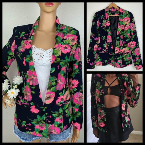 missguided neon jacket